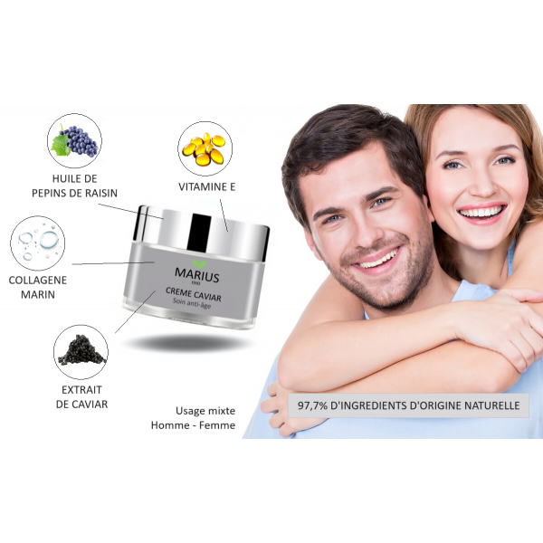 Crème caviar Anti-âge Vitamine E