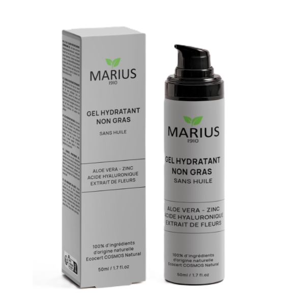 Gel hydratant non gras sans huile