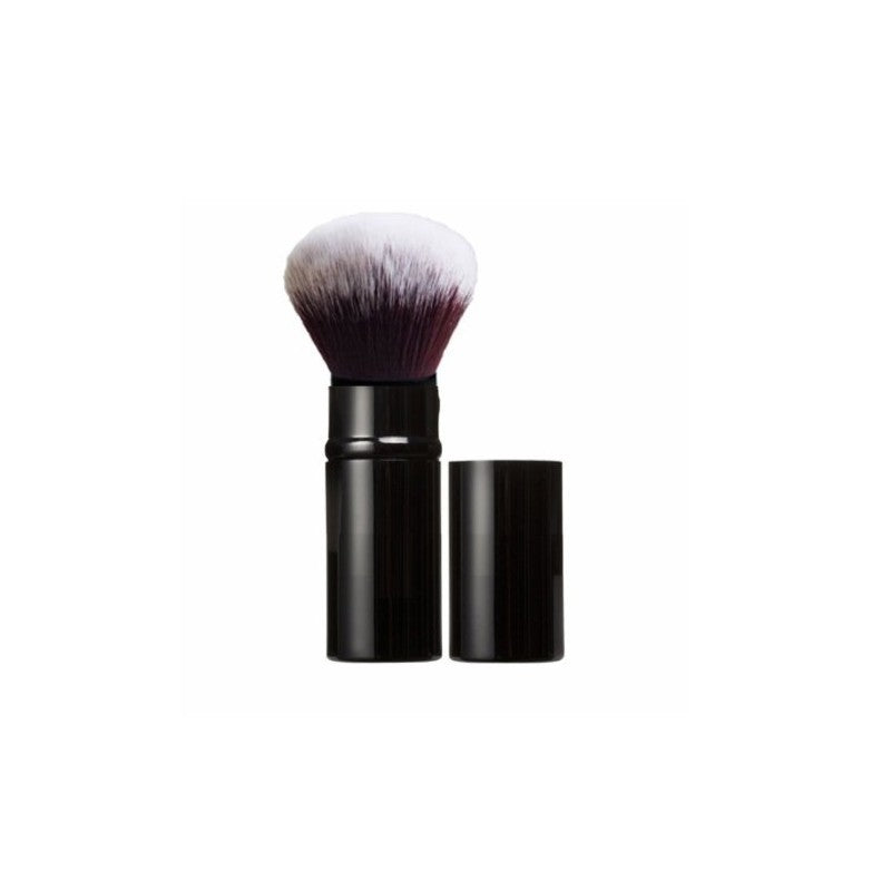 Pinceau Kabuki rétractable - Boîtier noir brillant