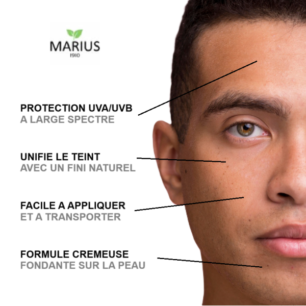 Stick solaire teinté minéral SPF50