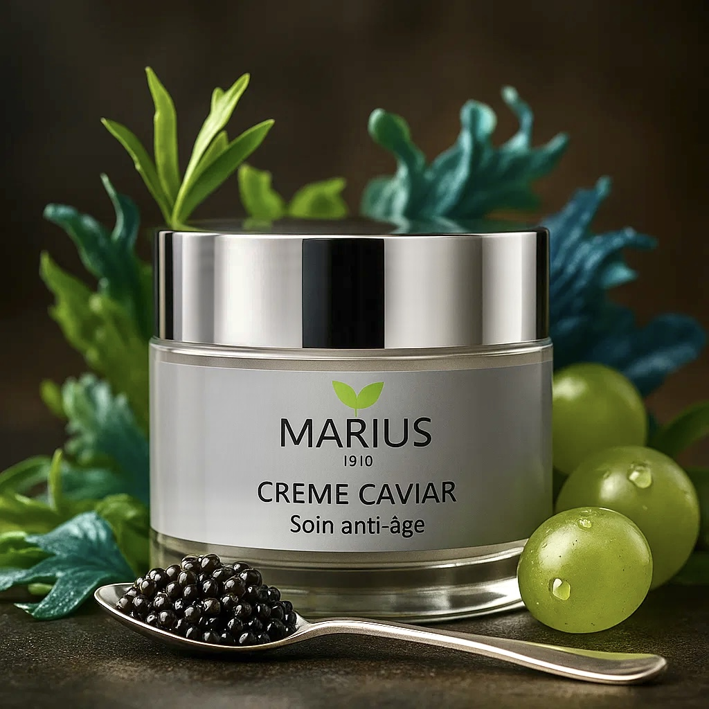 creme caviar anti age vitamine e collagene marin