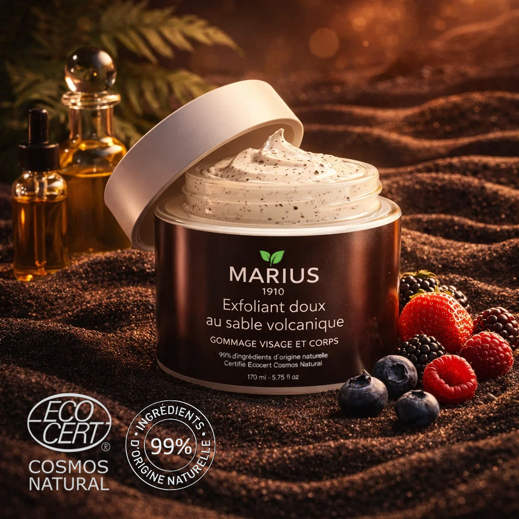 Exfoliant doux au sable volcanique - Visage et Corps