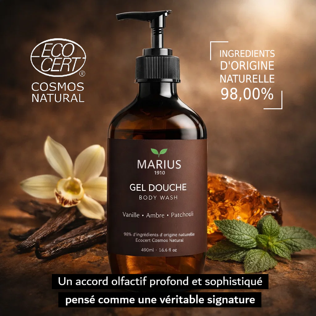 Gel douche Vanille Ambre & Patchouli