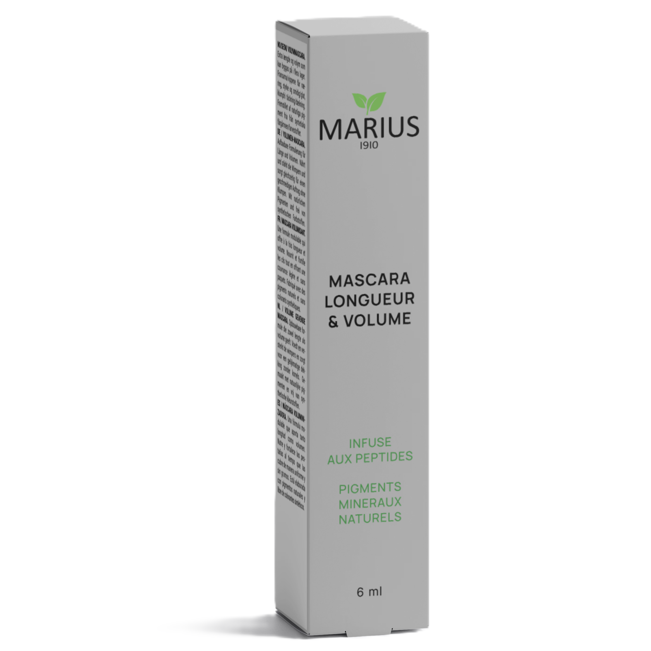 Mascara Homme Naturel Noir Intense – Longueur & Volume Modulables