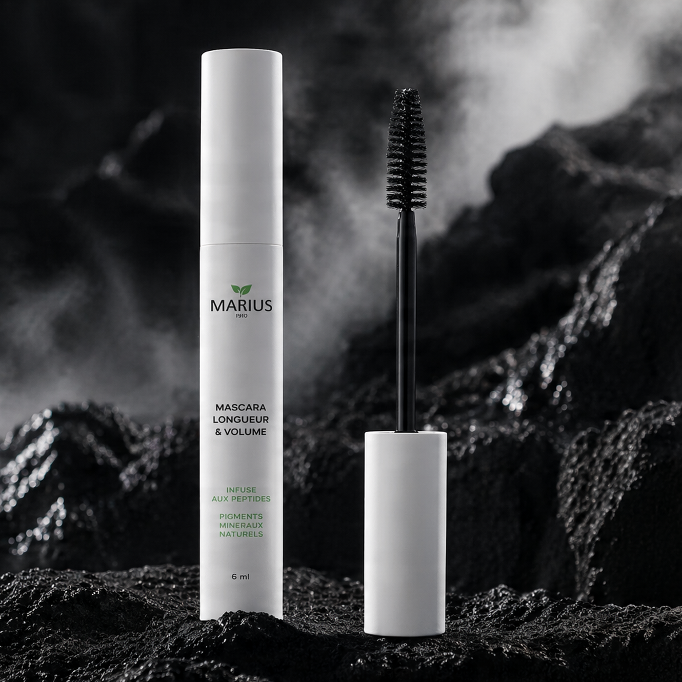 Mascara Homme Naturel Noir Intense – Longueur & Volume Modulables
