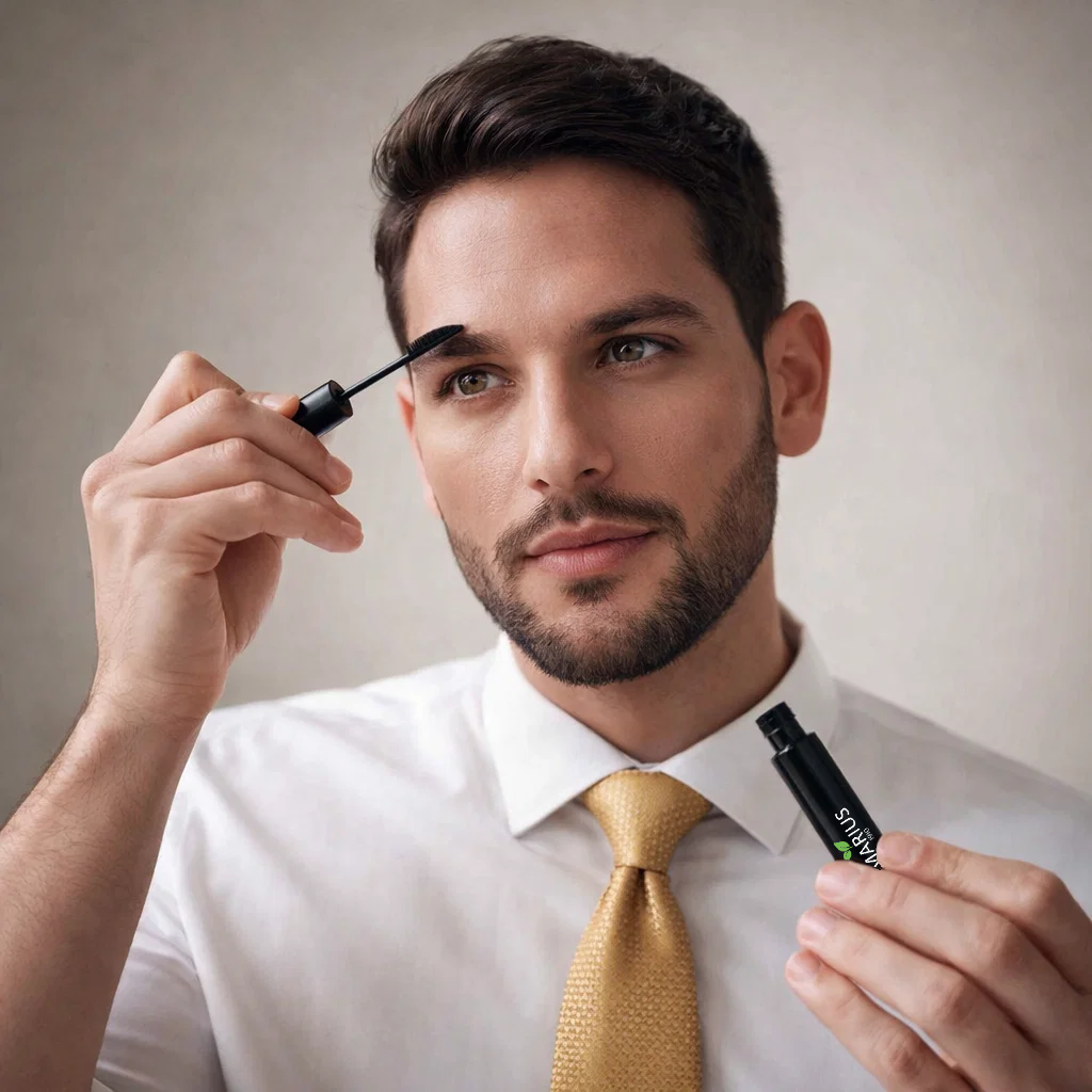 Mascara Barbe Cils et Sourcils Noir