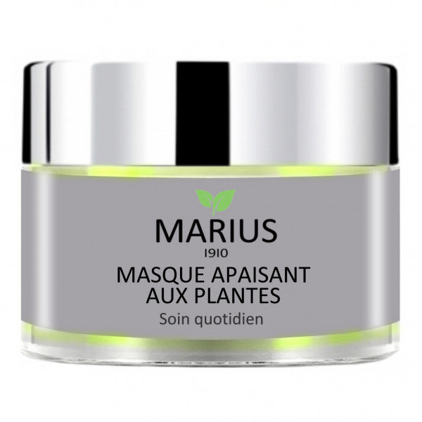 Masque gelée apaisante aux plantes