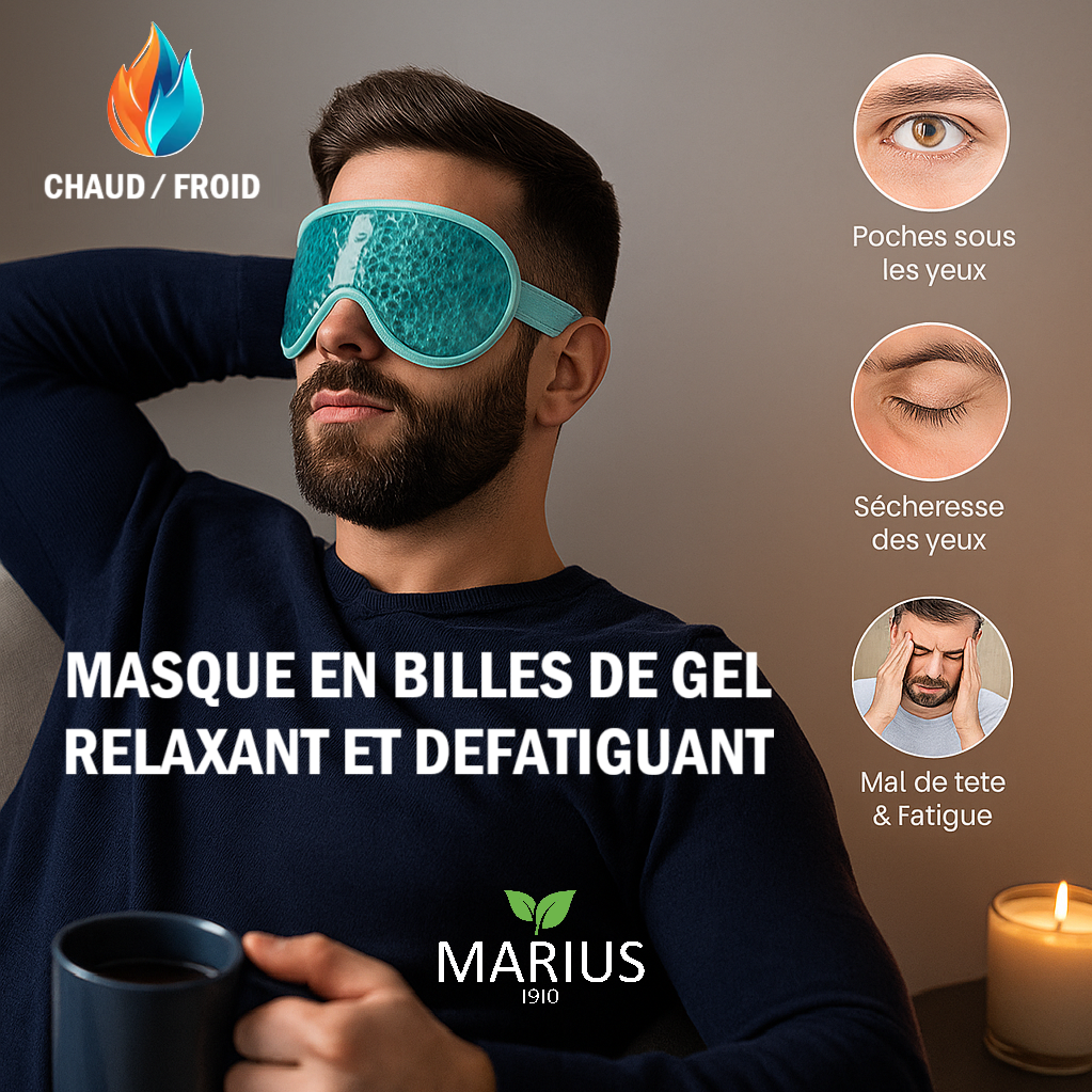 masque gel billes relaxant defatiguant