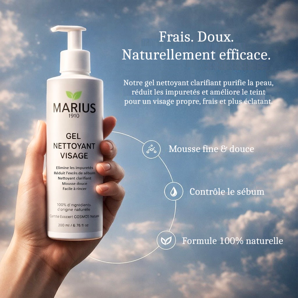 Gel nettoyant visage à l'Aloe Vera