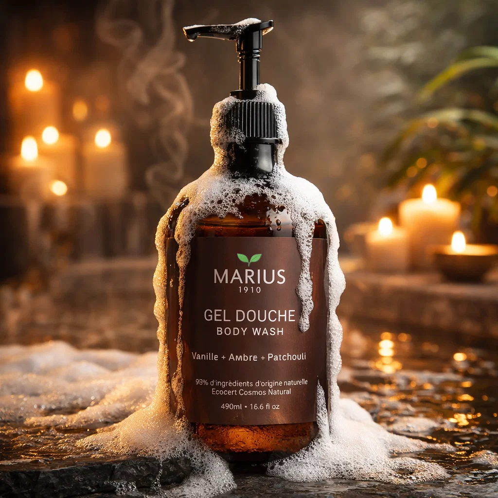 Gel douche Vanille Ambre & Patchouli