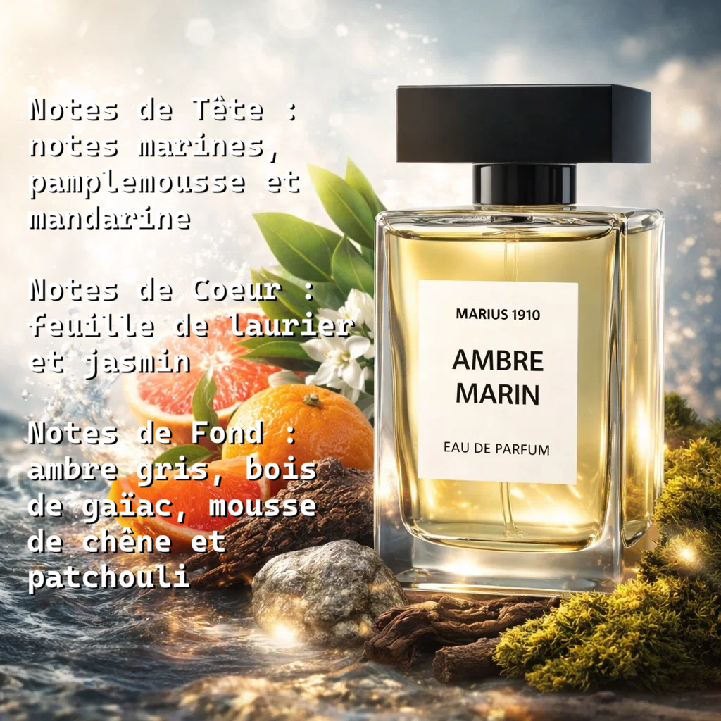 Eau de Parfum Ambre marin - Collection Signature