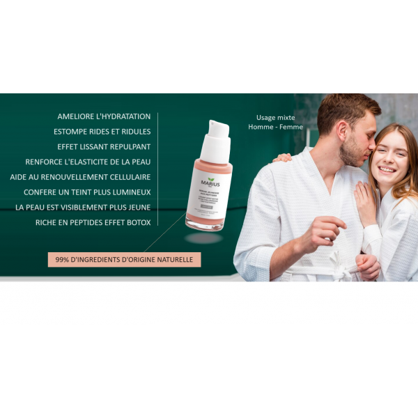 Sérum Jeunesse aux Peptides + Acide Hyaluronique