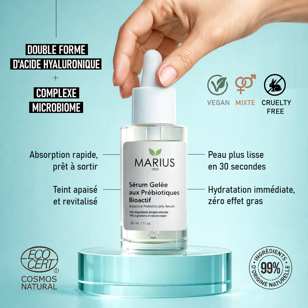 Sérum Bioactif - Prébiotiques & Acide Hyaluronique