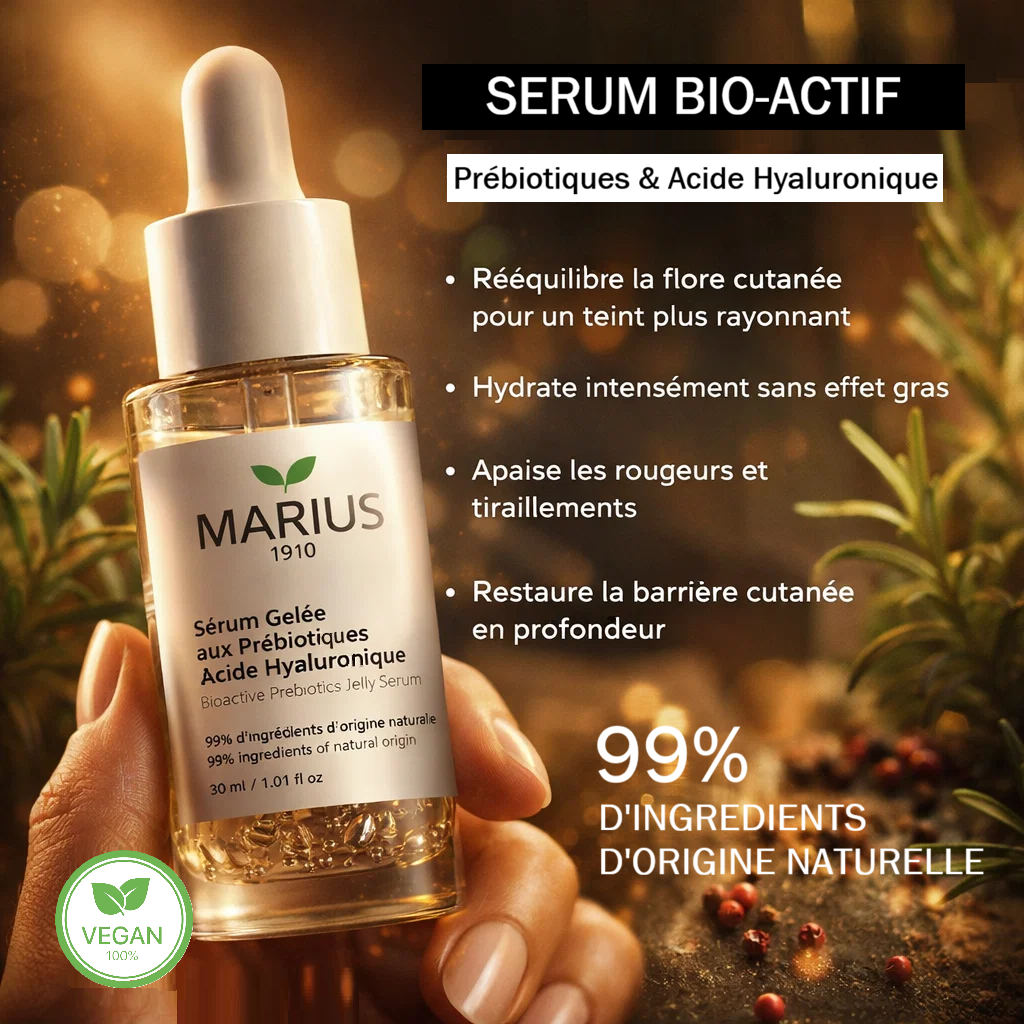Sérum Bioactif - Prébiotiques & Acide Hyaluronique