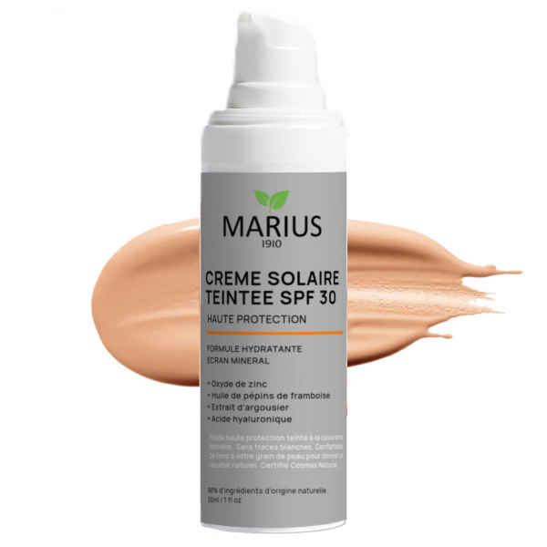 Crème solaire teintée Haute Protection SPF 30