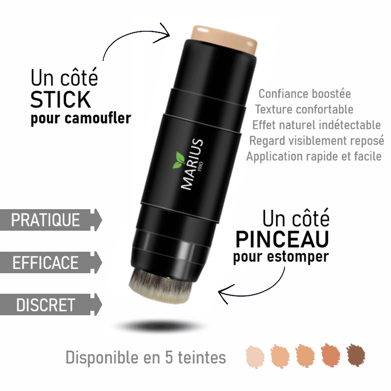 Stick correcteur anti-cernes pour homme